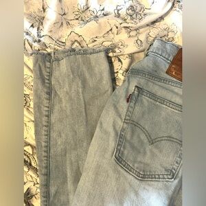Levi's 501’s Light Wash Denim Jeans